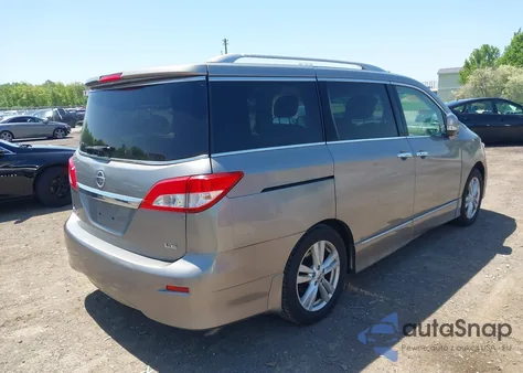 2012 Nissan Quest Le from USA, damaged, VIN JN8AE2KP8C9034459